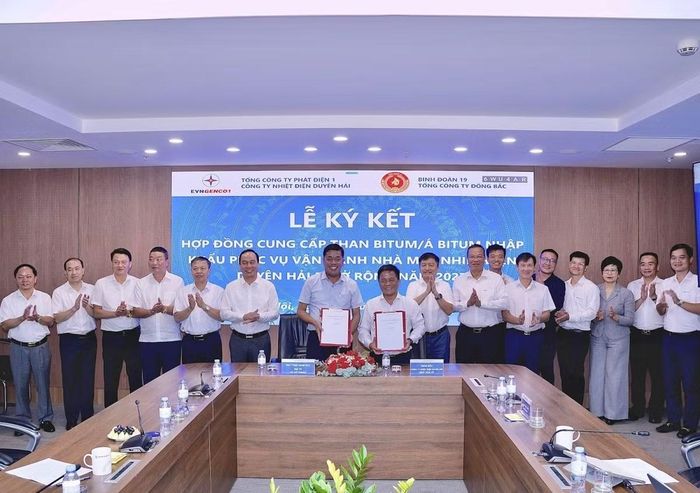 Ký hợp đồng cung ứng than năm 2027 cho Nhà máy Nhiệt điện Duyên Hải 3 mở rộng