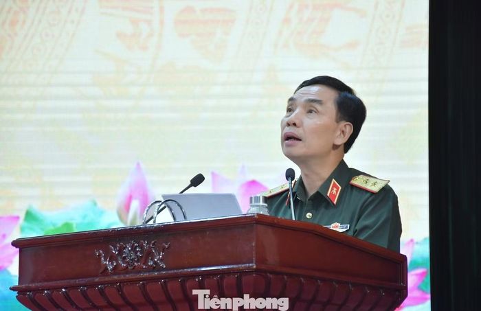 Trung tướng, GS.TS Lê Minh Thái - Giám đốc Học viện Kỹ thuật Quân sự.