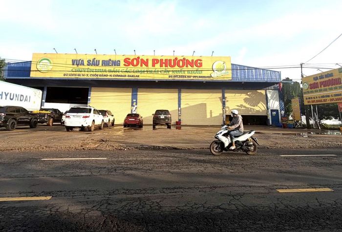 Kho Sơn Phương (xã Cuôr Đăng) rộng 2.100m², trong đó 1.800m² đất nông nghiệp.