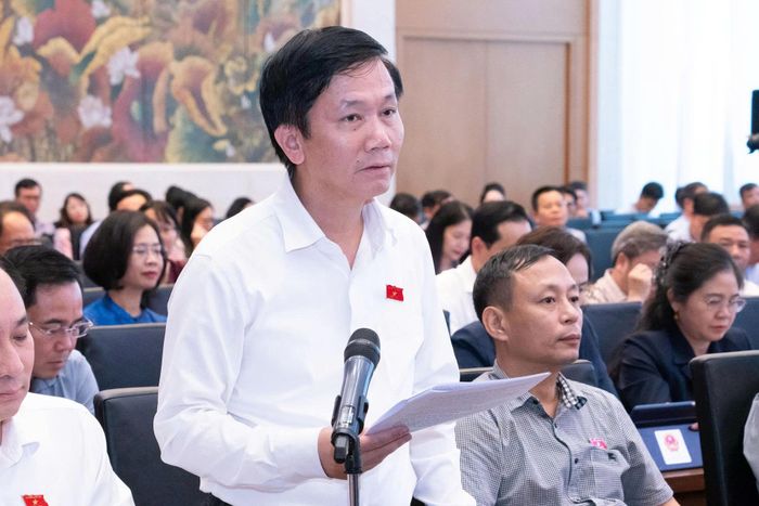 Đại biểu Lâm Văn Đoan. Ảnh: Media QH