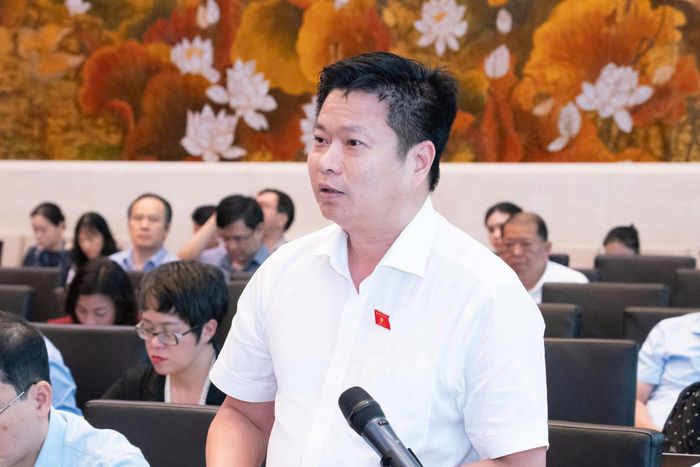 Đại biểu Trương Hồ Hải. Ảnh: Media QH