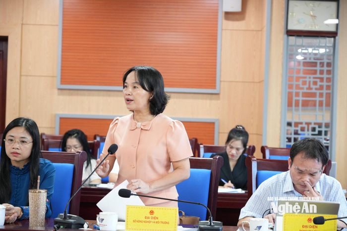 Đại diện Sở Nông nghiệp và Môi trường sẽ rà soát, hoàn thiện hồ sơ pháp lý về đất đai đối với các cơ sở nhà, đất còn thiếu giấy tờ, chưa rõ nguồn gốc hoặc chưa được cấp Giấy chứng nhận quyền sử dụng đất. Ảnh: T.P