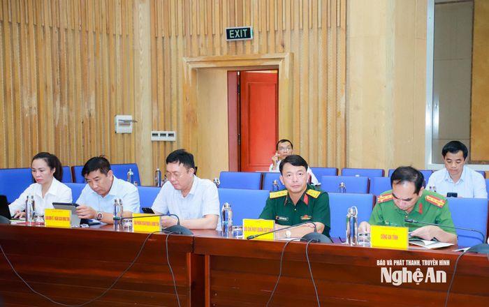 Các đại biểu dự cuộc làm việc. Ảnh: Thành Duy