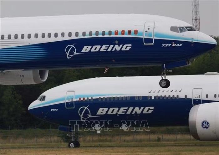 Máy bay của hàng Boeing. Ảnh (tư liệu): THX/TTXVN