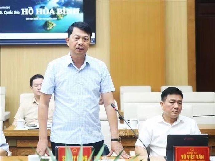 Đại diện lãnh đạo Sở Xây dựng tỉnh Phú Thọ phát biểu tại Hội nghị. Ảnh: Thu Hương/TTXVN