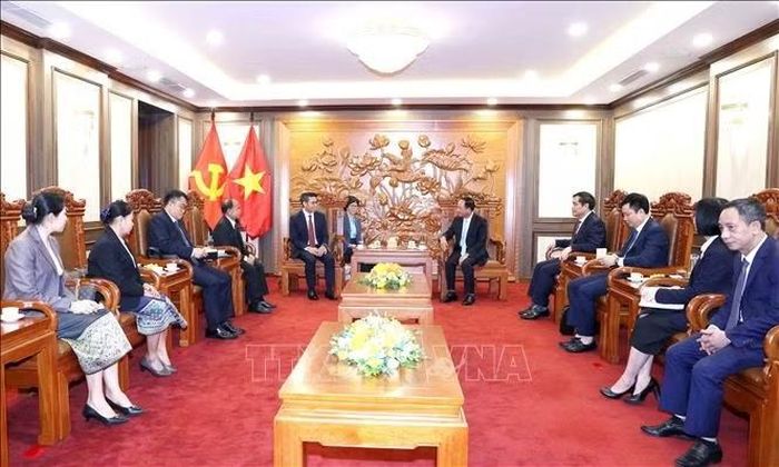 Quang cảnh buổi tiếp. Ảnh: Phương Hoa/TTXVN