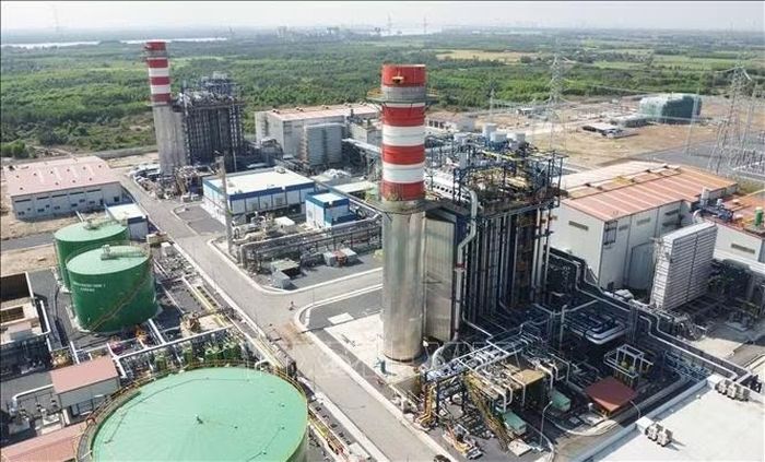 Nhà máy điện khí LNG Nhơn Trạch 3. Ảnh: Công Phong/TTXVN