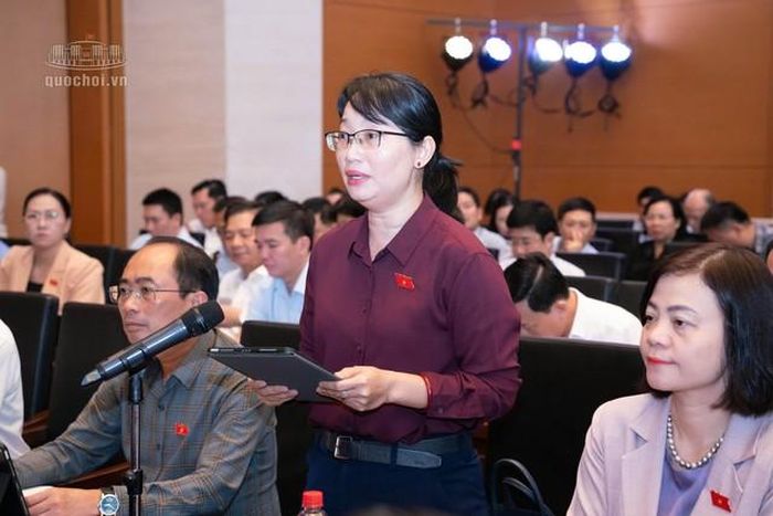 ĐBQH Trần Thị Diệu Thuý (Ảnh: Media Quốc hội).