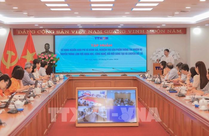Quang cảnh hội nghị tập huấn. Ảnh: Phan Phương – TTXVN