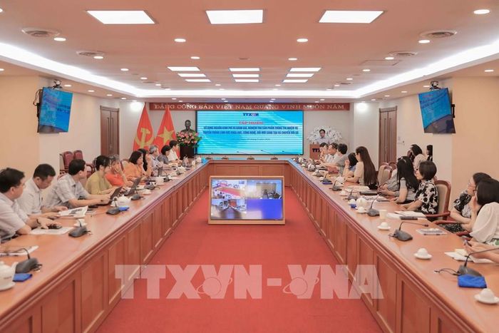 Quang cảnh buổi tập huấn. Ảnh: Phan Phương – TTXVN