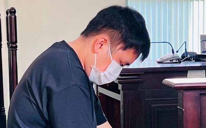Bị cáo Nguyễn Văn Bảo Trung tại phiên tòa sáng 29/9