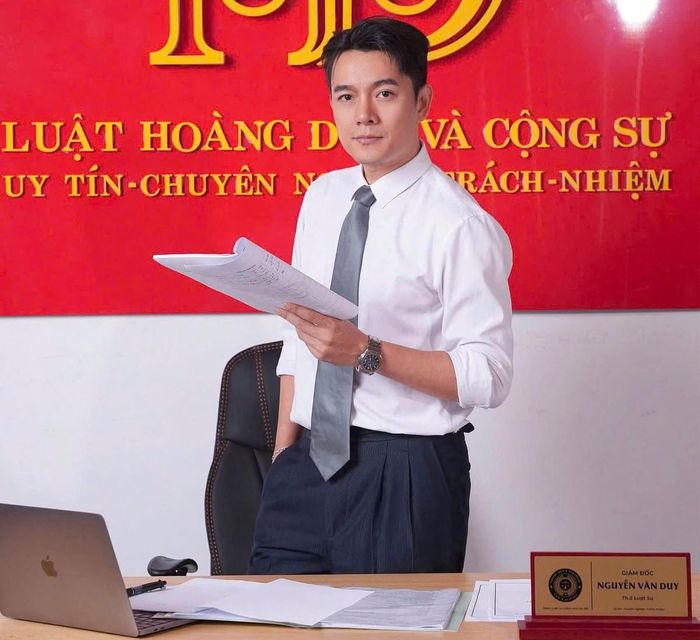 Luật sư Nguyễn Văn Duy - Giám đốc Công ty Luật Hoàng Duy và Cộng Sự