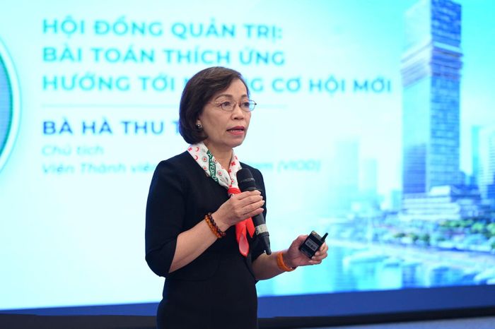 Bà Hà Thu Thanh, Chủ tịch HĐQT VIOD. Ảnh: Phương Thảo