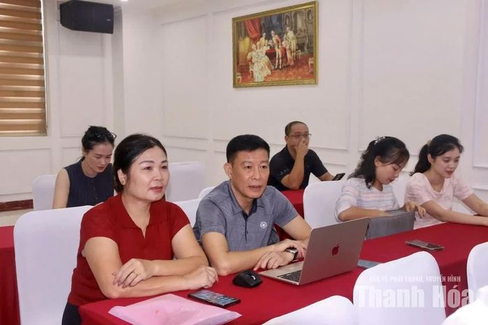 Học viên tham gia lớp bồi dưỡng.