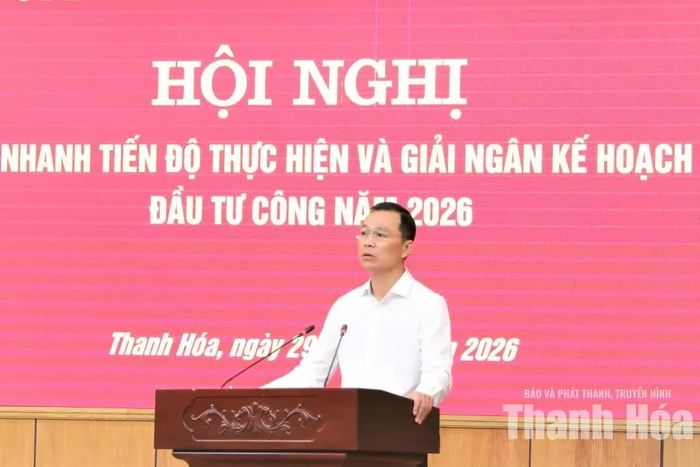 Chủ tịch UBND tỉnh Tô Anh Dũng phát biểu kết luận hội nghị.