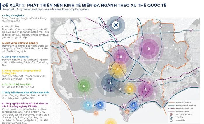 Đề xuất về Khu Kinh tế biển cho TP. Hồ Chí Minh.