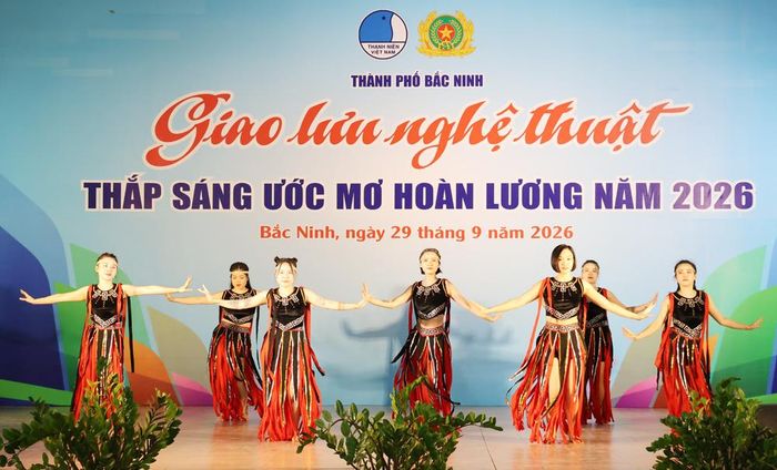 Một tiết mục văn nghệ tại chương trình.