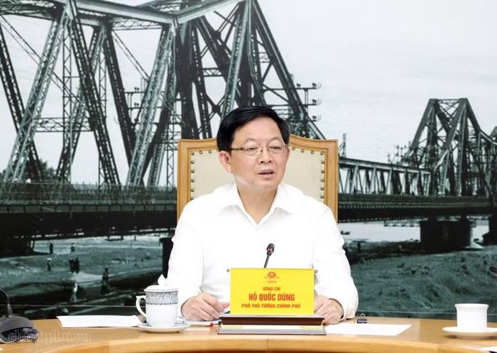 Phó Thủ tướng Hồ Quốc Dũng nhấn mạnh: Dự án Luật Đất đai (sửa đổi) có tác động sâu sắc, toàn diện tới các mặt của đời sống xã hội. Ảnh: chinhphu.vn/Gia Huy