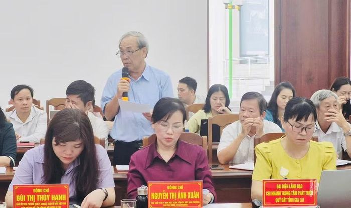  Các đại biểu thảo luận tại hội nghị. Ảnh: Phương Thảo 