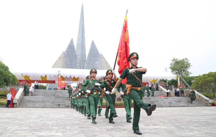 Lực lượng tiêu binh trên thực địa.