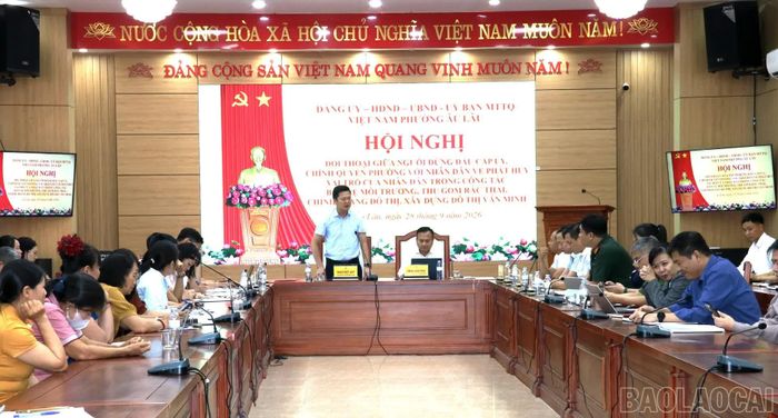 Quang cảnh hội nghị đối thoại