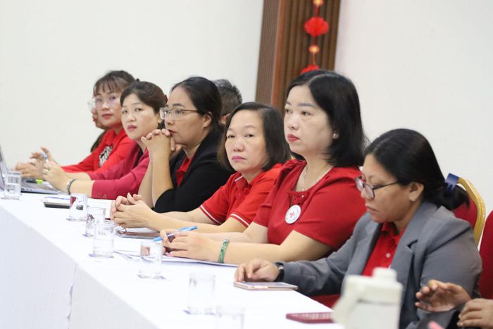 Đội ngũ cán bộ, tình nguyện viên các tỉnh, thành phố tham dự khóa tập huấn