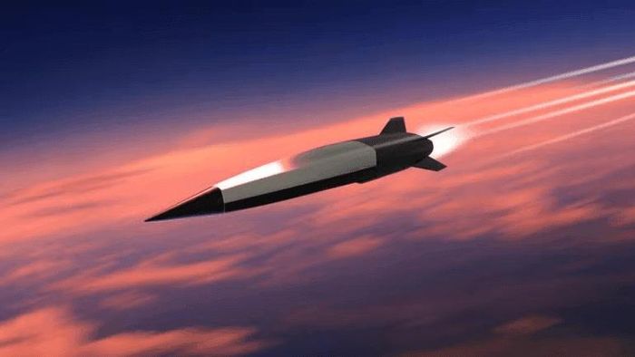 Mô phỏng thiết kế của tên lửa hành trình tấn công siêu vượt âm Hypersonic Attack Cruise Missile (HACM) hay còn gọi là AHM-4 do Không quân Mỹ phát triển. Ảnh: Raytheon
