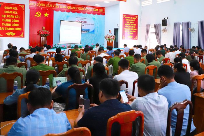 Toàn cảnh Hội nghị tuyên truyền về công tác quản lý, bảo vệ biên giới đất liền năm 2026