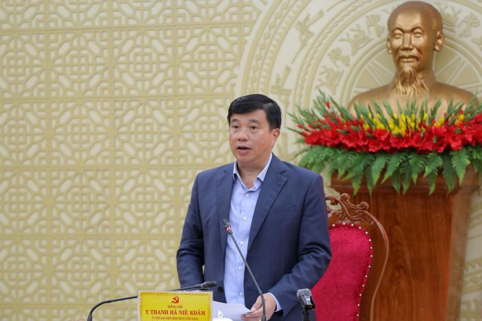Ủy viên Ban Chấp hành Trung ương Đảng, Bí thư Tỉnh ủy, Trưởng Đoàn ĐBQH tỉnh Lâm Đồng Y Thanh Hà Niê Kđăm yêu cầu UBND tỉnh, các đơn vị, địa phương xác định cụ thể mục tiêu, khối lượng công việc, sản phẩm đầu ra và tiến độ thực hiện trong quý IV/2026