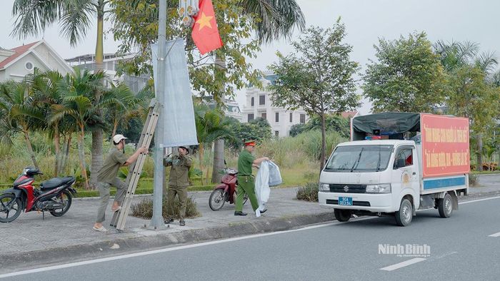 Công tác tuyên truyền trực quan được các đơn vị triển khai thực hiện đồng bộ, hiệu quả.
