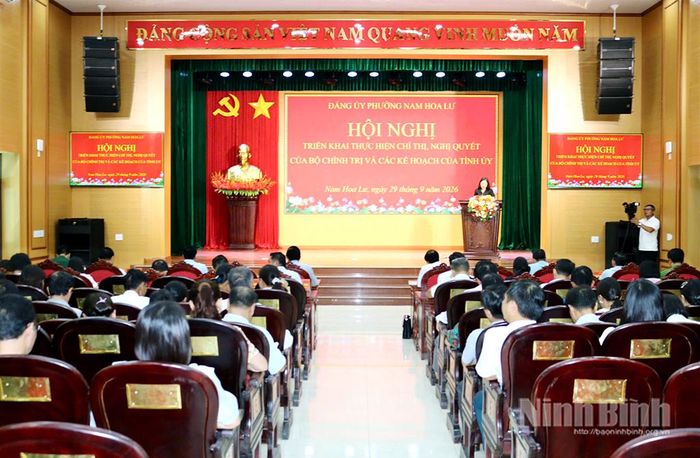 Quang cảnh hội nghị.