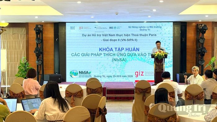 Quang cảnh khóa tập huấn - Ảnh: N.L