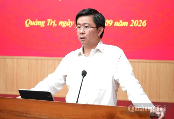 Đồng chí Bùi Hoàng Phương, Chủ tịch UBND tỉnh, Bí thư Đảng ủy UBND tỉnh kết luận tại hội nghị - Ảnh: T.Đ