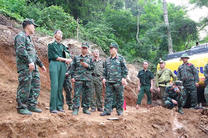 Các cựu chiến binh Trung đoàn 149, Sư đoàn 356 cung cấp thông tin phục vụ tìm kiếm đồng đội.