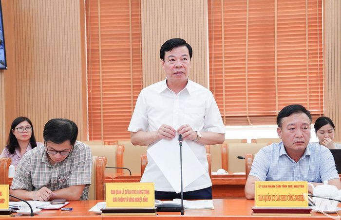 Đại biểu phát biểu tại Hội nghị.