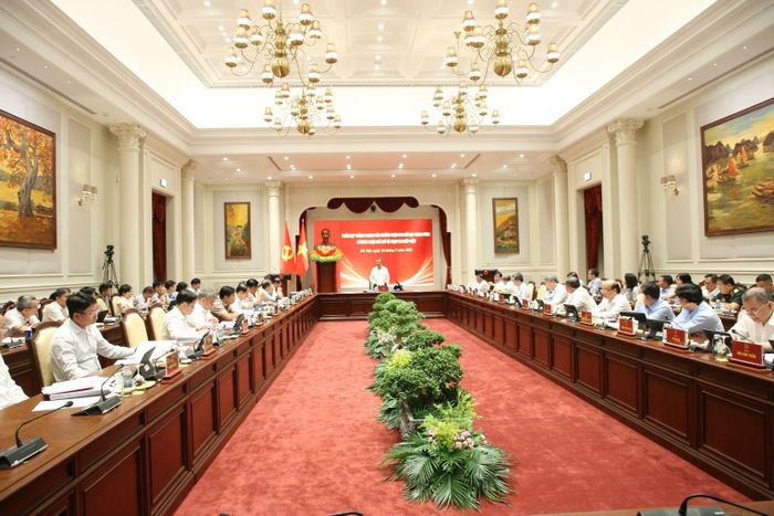Tổng Bí thư, Chủ tịch nước yêu cầu tiếp tục nâng cao chất lượng, tiến độ và trách nhiệm về tổng rà soát hệ thống văn bản quy phạm pháp luật. (Ảnh: Cổng TTĐT Đảng Cộng sản Việt Nam)