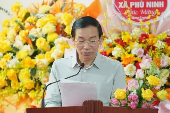 Ông Nguyễn Việt Hưng phát biểu