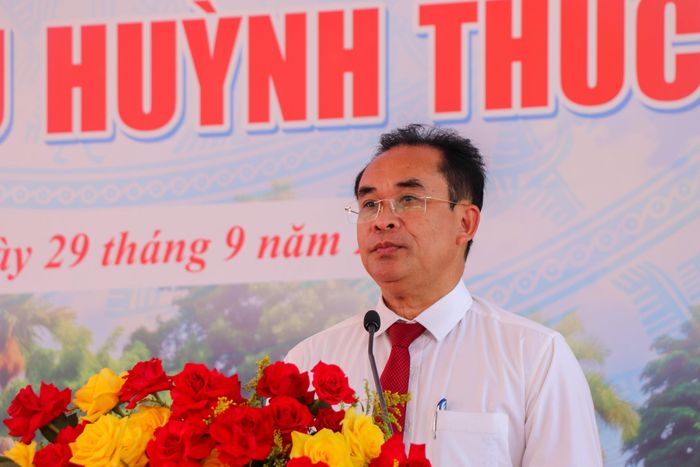 Phó chủ tịch UBND TP Đà Nẵng Trần Anh Tuấn cho hay, cụ Huỳnh Thúc Kháng - một nhà chiến sĩ yêu nước, đại trí thức của dân tộc. Đây là công trình mang dáng dấp của thời đại, truyền thống yêu nước của quê hương Đất Quảng. Việc khánh thành dự án có ý nghĩa lớn lao trong đời sống chính trị, xã hội của địa phương, một mạch nối từ quá khứ cho đến là hiện tại và để tạo ra những bước phát triển mới cho tương lai của TP Đà Nẵng nói chung, cũng như xã Tiên Phước và xã Thạnh Bình.