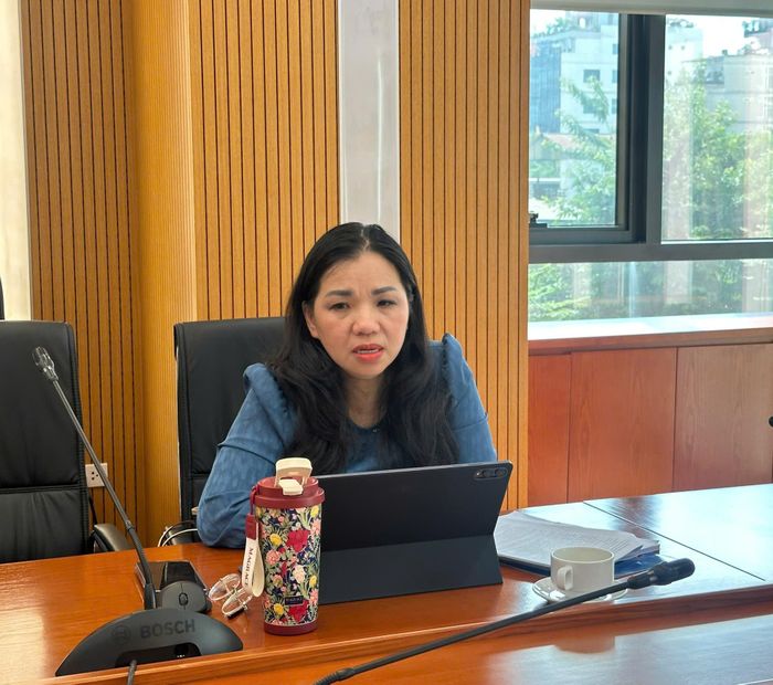 Bà Nguyễn Thị Phương Hiền, Phó Giám đốc Học viện Chiến lược, bồi dưỡng cán bộ xây dựng.