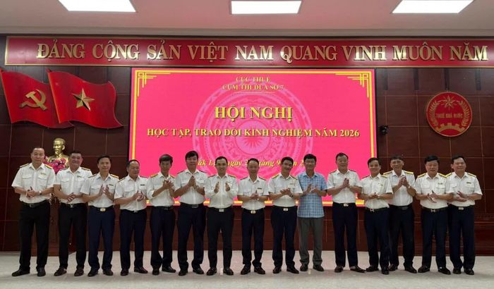Đại diện lãnh đạo các Thuế tỉnh tại hội nghị học tập, trao đổi kinh nghiệm. Ảnh: Nguyễn Thúy