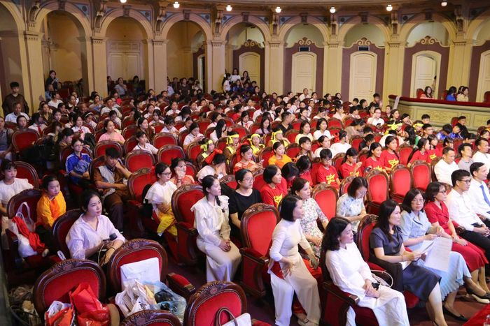 Quang cảnh hội trường nơi tổ chức Vòng chung khảo Cuộc thi kể chuyện theo sách năm 2026. ( Ảnh Chuyên đề ANHP)