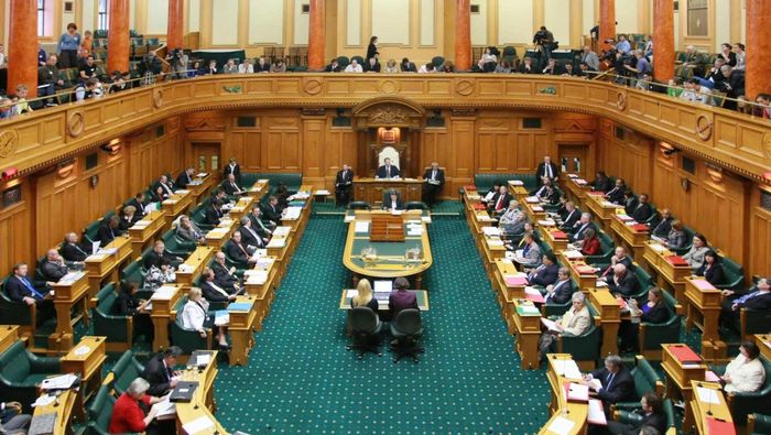 Một phiên họp của Hạ viện New Zealand. Nguồn: parliament.nz