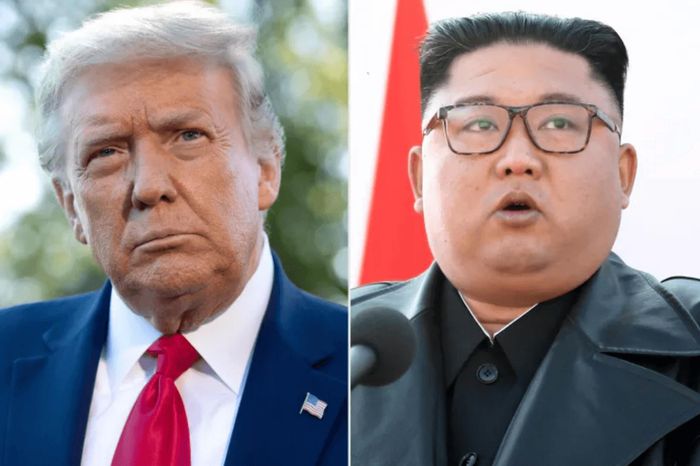 Tổng thống Mỹ Donald Trump và Nhà lãnh đạo Triều Tiên Kim Jong Un