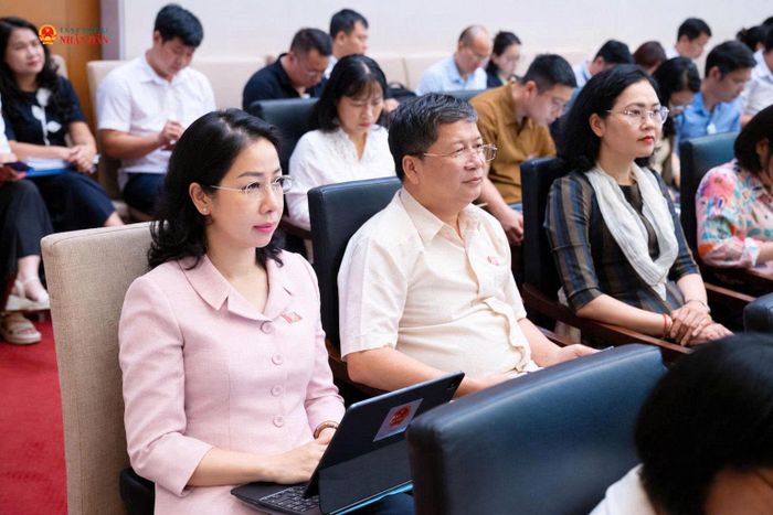 Các đại biểu dự hội nghị. Ảnh: Phạm Thắng