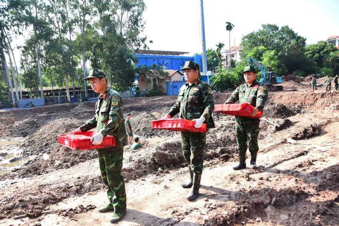 Tính đến hết ngày 29/9, các lực lượng tìm kiếm đã phát hiện, quy tập được 672 bộ hài cốt liệt sĩ.