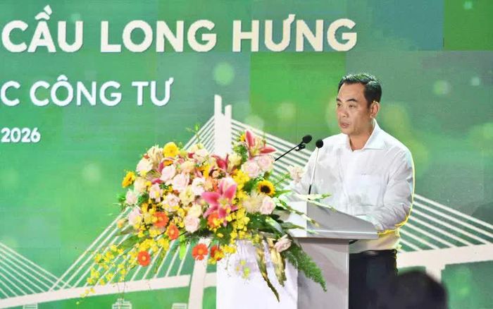 Ông Trần Trọng Thủy, Trưởng Ban quản lý dự án đầu tư xây dựng công trình giao thông Thành phố Đồng Nai.