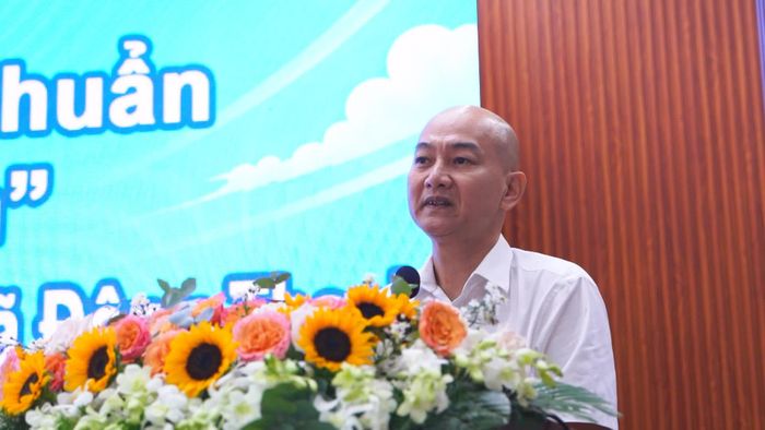 Ông Nguyễn Nguyên Phương, Phó Giám đốc Sở Công Thương TP. HCM chia sẻ về chương trình "Tick xanh trách nhiệm"