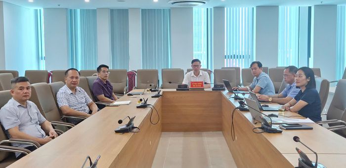Các đại biểu dự hội nghị tại điểm cầu tỉnh.