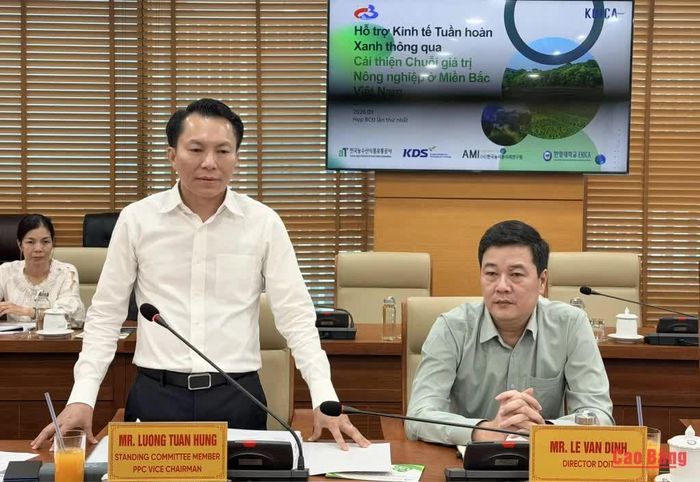 Phó Chủ tịch Thường trực UBND tỉnh Lương Tuấn Hùng phát biểu kết luận.