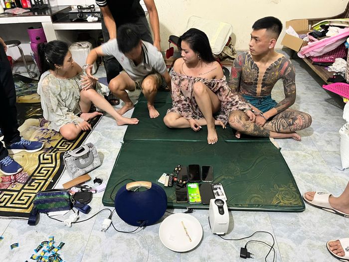 Hiện trường vụ việc. Ảnh: CA.